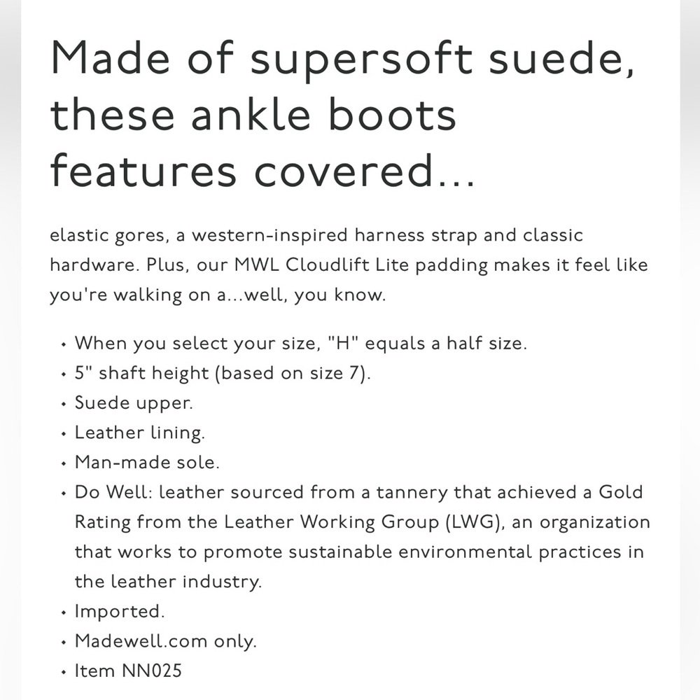 The Santiago Western Suede Ankle Boot, EUC! - Picture 5 of 13